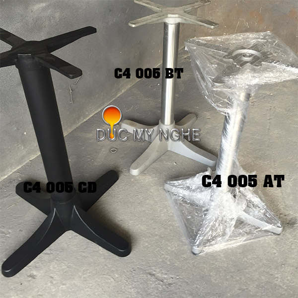 Bàn cafe 4 chân trơn gang đúc CT 005 BD